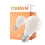 Osram Classic LED E27 Birne Fadenlampe Matt 3.8W 806lm - 840 Kaltweiß | Dimmbar - Ersatz Für 60W