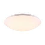 Nordlux Deckenleuchte Ask 36 Metall Weiß 16W 1450lm - 830 Warmweiß | IP44