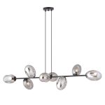Emibig Pendelleuchte Pandora Stahl Schwarz | Geeignet für 8x E14 - Max 10W