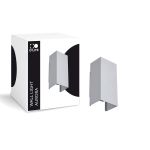 D'Lite Wandleuchte Aurora Silber Up & Down 6.5W 500lm - 830-840 CCT | IP54