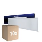 Mehrfachpackung 10x Noxion LED Panel Delta Value V5 28W 3920lm - 830-840 CCT | 120x30cm - UGR<19 - Backlit