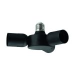 Eglo Pendelleuchte Rueda Schwarz | IP20 - Geeignet für 3x E27 