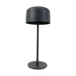 Eglo Tischlampe Roccanova Solar Stahl Schwarz 2W 270lm - 830 Warmweiß | IP44 - Berührungsdimmbar - USB-C