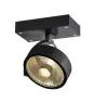 SLV Kalu Spot Aluminium Schwarz | Geeignet für 1x GU10 (AR111) 